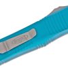 Microtech 138-10TQ Troodon Stonewashed D/E, Turquoise Handle - Image 3