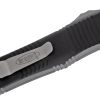 Microtech 138-10 Troodon Stonewashed, Black Aluminum Handles - Image 3