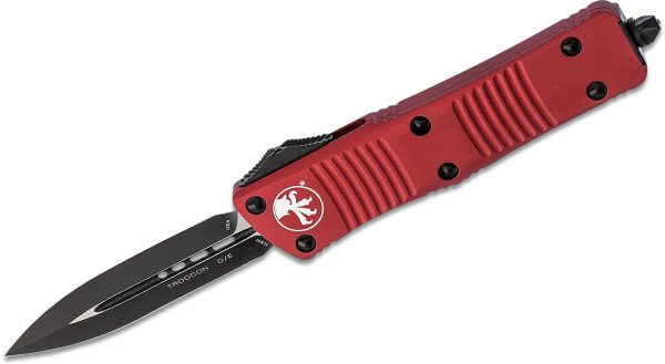 Microtech 138-1RD Troodon Black D/E