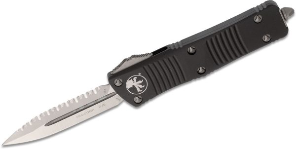 Microtech 138-6 Troodon Satin Plain/Serrated