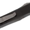 Microtech 138-6 Troodon Satin Plain/Serrated, Black Handles - Image 3