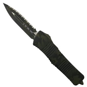 Microtech 142-3OCS Combat Troodon Olive Camo