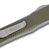 Microtech 142-11OD Combat Troodon Stonewashed, OD GRN Handle - Image 3