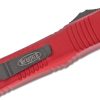 Microtech 142-1RD Combat Troodon Black, Red Aluminum Handle - Image 3
