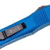 Microtech 142-3BL Combat Troodon Black P/S, Blue Handles - Image 3