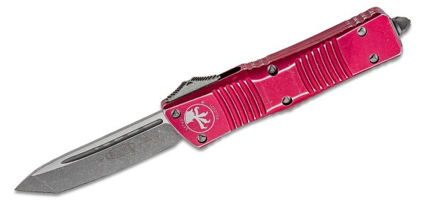 Microtech 144-10DRD Combat Troodon Apoc Distressed Red