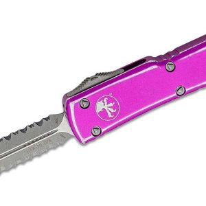 Microtech 147-D12DVI UTX-70 Apocalyptic Distressed Violet