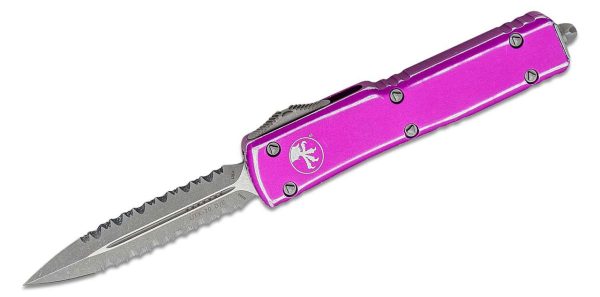Microtech 147-D12DVI UTX-70 Apocalyptic Distressed Violet