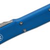 Microtech 148-10BL UTX-70 Stonewashed, Blue Handles - Image 3