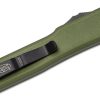 Microtech 148-1OD UTX-70 Black, OD Green Aluminum Handles - Image 3