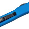 Microtech 148-2BL UTX-70 Black, Blue Aluminum Handles - Image 3