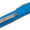 Microtech 148-4BL UTX-70 Satin, Blue Aluminum Handles - Image 3