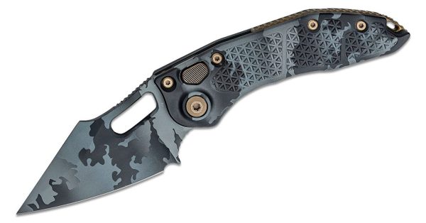 Microtech 169-1UCS Stitch Urban Camo Spear Point