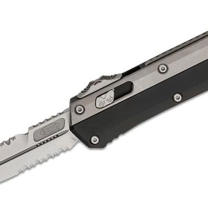 Microtech 184-12 Glykon Stonewashed Double Combo