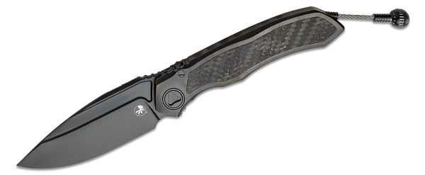 Microtech 190C-1DLCTCFITI Anax Manual Drop Point Blade