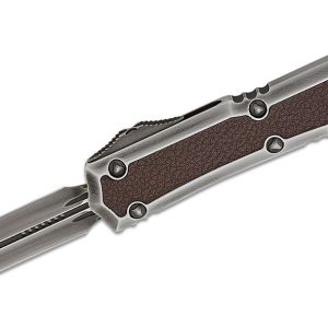 Microtech 206-1MD Makora D/E Leather Inlay