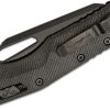 Microtech 210-1DLCTFLCFS MSI Fluted Carbon Fiber Handle - Image 4