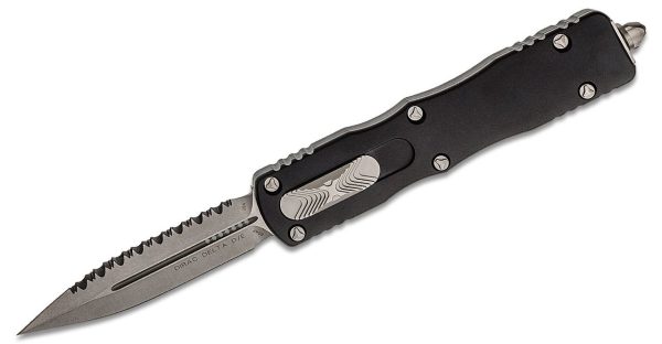 Microtech 227-12 Dirac Delta Stonewashed