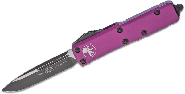 Microtech 231-1VI UTX-85 Black Drop Point