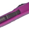 Microtech 231-1VI UTX-85 Black Drop Point, Violet Handles - Image 3