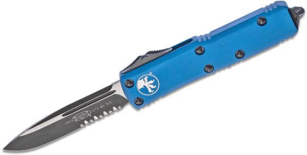 Microtech 231-2BL UTX-85 Black Drop Point Combo