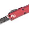 Microtech 231-2RD UTX-85 Black, Red Aluminum Handles - Image 3