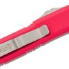 Microtech 232-10RD UTX-85 Stonewashed, Red Aluminum Handles - Image 3