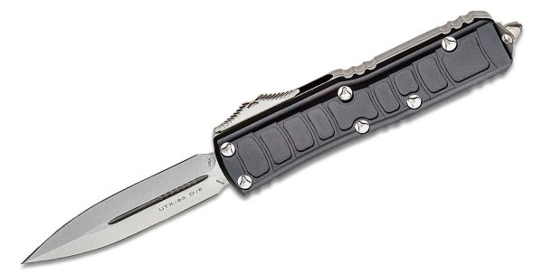 Microtech 232II-10S Signature Series UTX-85 Stonewashed