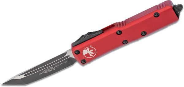 Microtech 233-1RD UTX-85 Black Tanto Plain