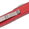 Microtech 233-4RD UTX-85 Satin Tanto Plain, Red - Image 3