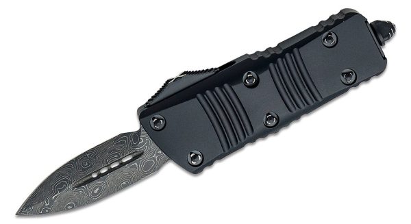 Microtech 238-16S Mini Troodon D/E Damascus