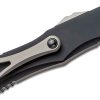 Microtech 702-12 Hera Stonewashed, Black Aluminum Handles - Image 3