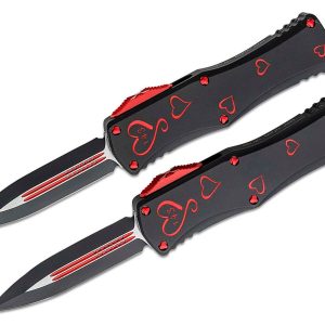 Microtech 702-1SETTFS Signature Series Hera Twin Flames Set