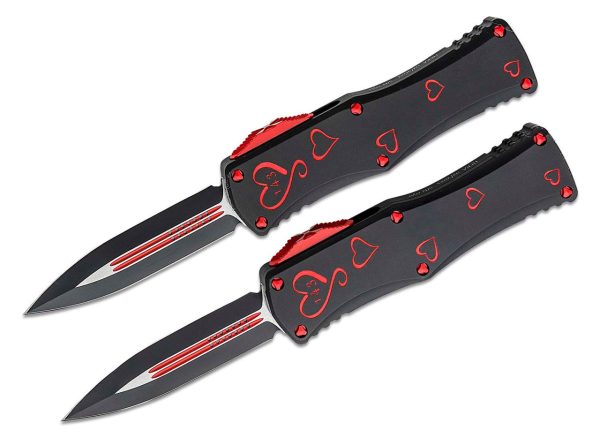 Microtech 702-1SETTFS Signature Series Hera Twin Flames Set