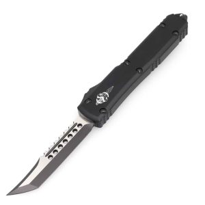 Microtech 119-1TS Ultratech Hell Hound BLK Tac.
