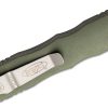 Microtech 225-10OD Dirac Stonewashed, OD Green Handles - Image 3