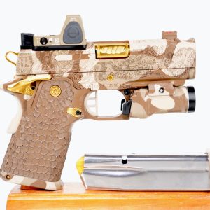 Staccato Custom Engraved CS with Trijicon "Black Ops"