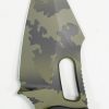 Microtech 169-1UCS Stitch Green Camo Spear Point Blade - Image 4