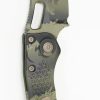 Microtech 169-1UCS Stitch Green Camo Spear Point Blade - Image 2