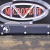 Microtech 121-4 Ultratech Satin, Black Aluminum Handles - Image 3