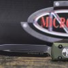Microtech 122-1OD Ultratech Black, OD Green Aluminum Handle - Image 5