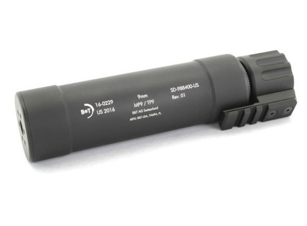 B&T TP9 9mm Suppressor.