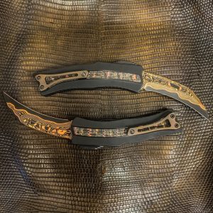 Heretic Custom ROC Copper Snakeskin Inlay