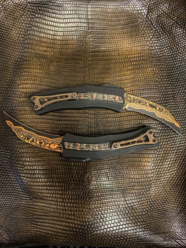Heretic Custom ROC Copper Snakeskin Inlay