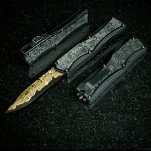 Heretic Colossus Baker Forge Damascus Recurve