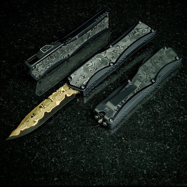Heretic Colossus Baker Forge Damascus Recurve