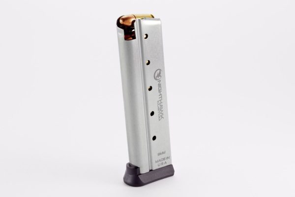 Nighthawk Custom Magazine w/Extended Base Pad 9mm 10-RD