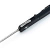 Microtech 147-6 UTX-70 Satin Plain/Serrated, Black Handles - Image 3