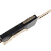 Microtech 238-15 Troodon Mini Tactical Bronze, Black Handles - Image 3
