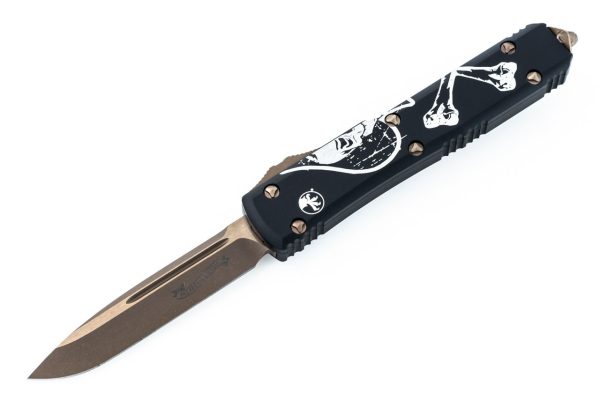 Microtech 121-13DC Ultratech Death Card Signature Series BRZ